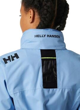 Cazadora Helly Hansen Crew Hooded Azul Para Mujer
