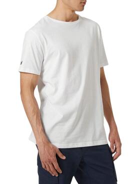 Camiseta Helly Hansen Shoreline Blanco Para Hombre