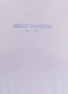 Camiseta Helly Hansen Allure Lila Para Mujer