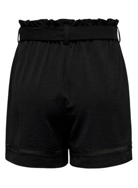 Shorts Only Franci Negro Para MUjer