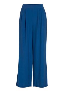 Pantalón Vila Jana Azul Para Mujer