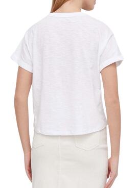 Camiseta Pepe Jeans Lax  Blanco Para Mujer