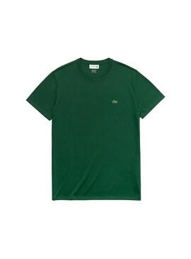 Camiseta Lacoste Pima Verde para Hombre