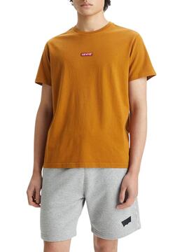 Camiseta Levis Relaxed Baby Tab Ocre para Hombre