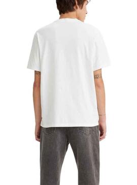 Camiseta Levis Pocket Blanco para Hombre