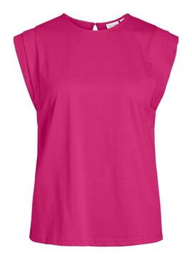 Camiseta Vila Visinata Top Rosa para Mujer