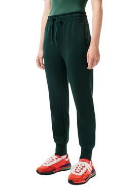 Pantalón Lacoste Jogger Verde Para Mujer