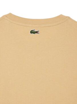 Camiseta Lacoste Timeless Beige Hombre y Mujer