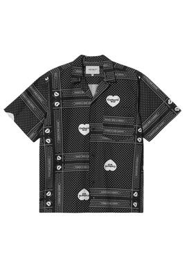 Camisa Carhartt Heart Bandana Negro Para Hombre