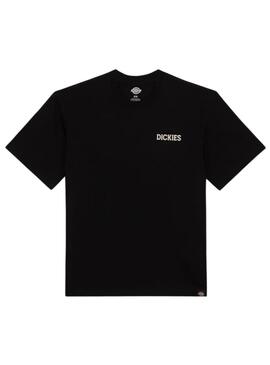 Camiseta Dickies Beach Tee Negro Para Hombre
