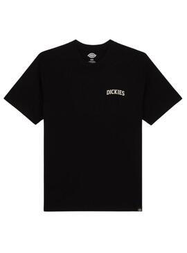 Camiseta Dickies Elliston Negro Para Hombre