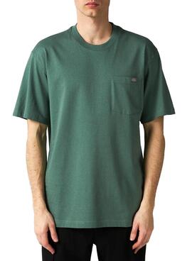 Camiseta Dickies Luray Pocket Verde Para Hombre