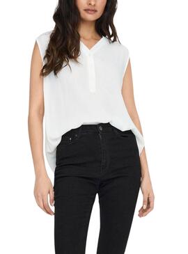 Top Only Jette Blanco Para Mujer