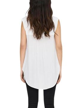Top Only Jette Blanco Para Mujer