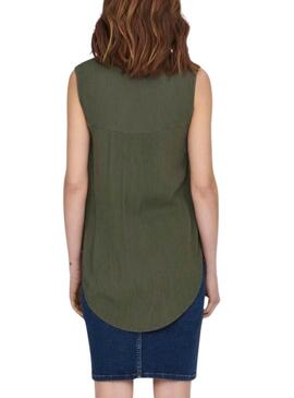 Top Only Jette Verde Para Mujer