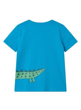Camiseta Name It Hellan Azul Para Niño