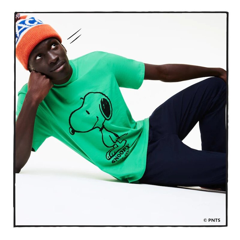 Camiseta Lacoste x Snoopy online
