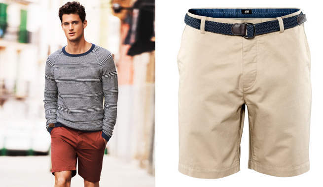 bermudas formales hombre