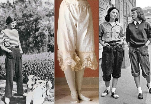historia de los pantalones