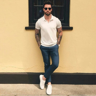 Total 46+ imagen outfit con polo hombre