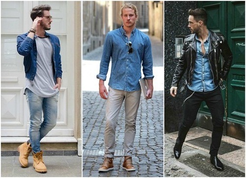 formas-usar-camisa-hombre-denim