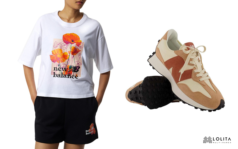New Balance, camiseta y zapatilas