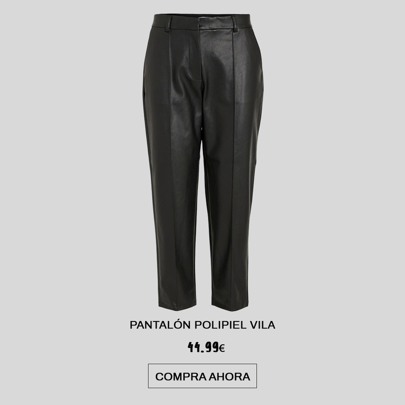 Pantalon de polipiel para mujer en tendencia