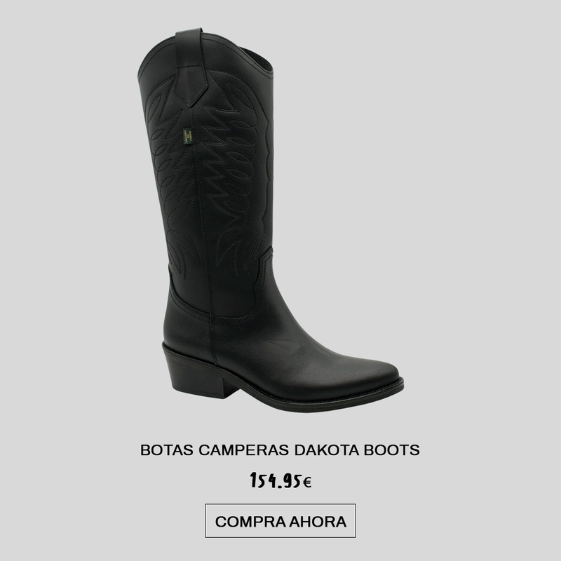 Las botas camperas negras que estabas buscando al mejor precio