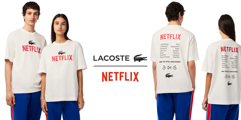 Camiseta NETFLIX X LACOSTE al mejor precio