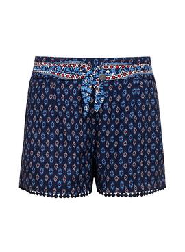 Short Pepe Jeans Elsa Azul Marino para Niña