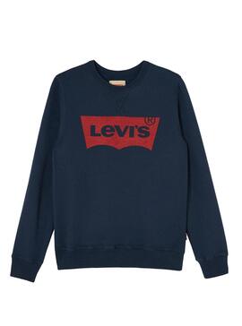 Sudadera Levis Kids Batwi Marino