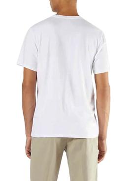 Camiseta Dockers Alpha Graphic Blanco Para Hombre