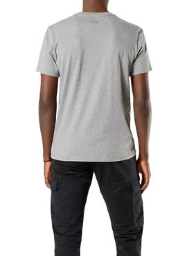 Camiseta Dockers Alpha Graphic Gris Para Hombre