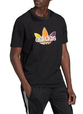 Camiseta Adidas SPRT Graphic T Negro Para Hombre
