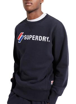 Sudadera Superdry Sportstyle Azul Marino Hombre