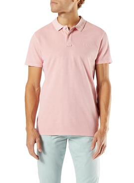 Polo Dockers Dmd Pique Rosa Para Hombre