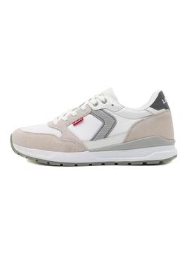Zapatillas Levis Oats Blanco Para Hombre