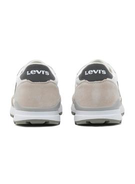 Zapatillas Levis Oats Blanco Para Hombre