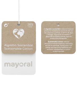 Camiseta Mayoral Ecofriends Monopatin Blanco Niño