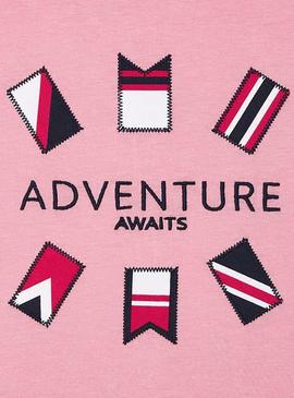 Camiseta Mayoral Adventure Rosa Para Niño