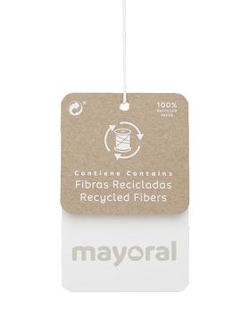 Short Mayoral Ecofriends Otomán Blanco Para Niña