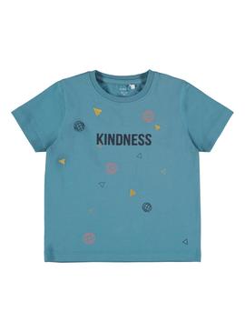 Camiseta Name It Dinan Azul Para Niño