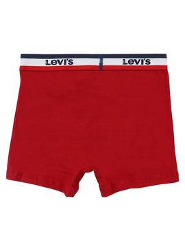 Calzoncillos Levis Sportswear Logo Rojo Para Niño
