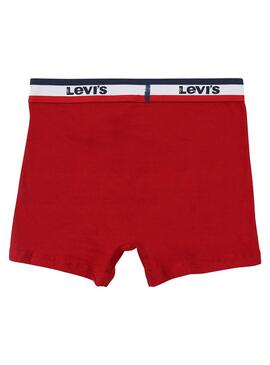 Calzoncillos Levis Sportswear Logo Rojo Para Niño