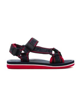 Sandalias Pepe Jeans Pool Tape Azul Marino Niño