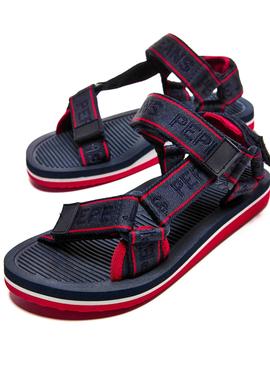 Sandalias Pepe Jeans Pool Tape Azul Marino Niño