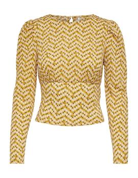 Top Only Pella Amarillo Para Mujer