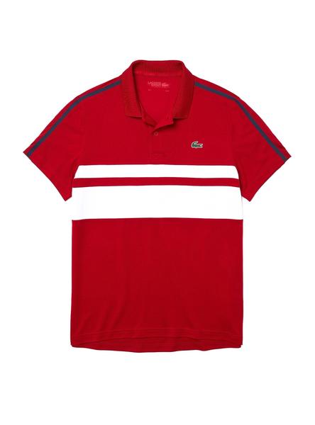 Polo Piqué Polo Lacoste Rojo Polo Lacoste Sport Tennis Piqué Rojo