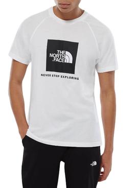 Camiseta The North Face Box Blanco Hombre
