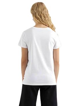 Camiseta Levis Batwing Tropical Blanco Para Mujer
